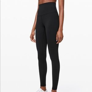 Lululemon High Waisted Black Leggings